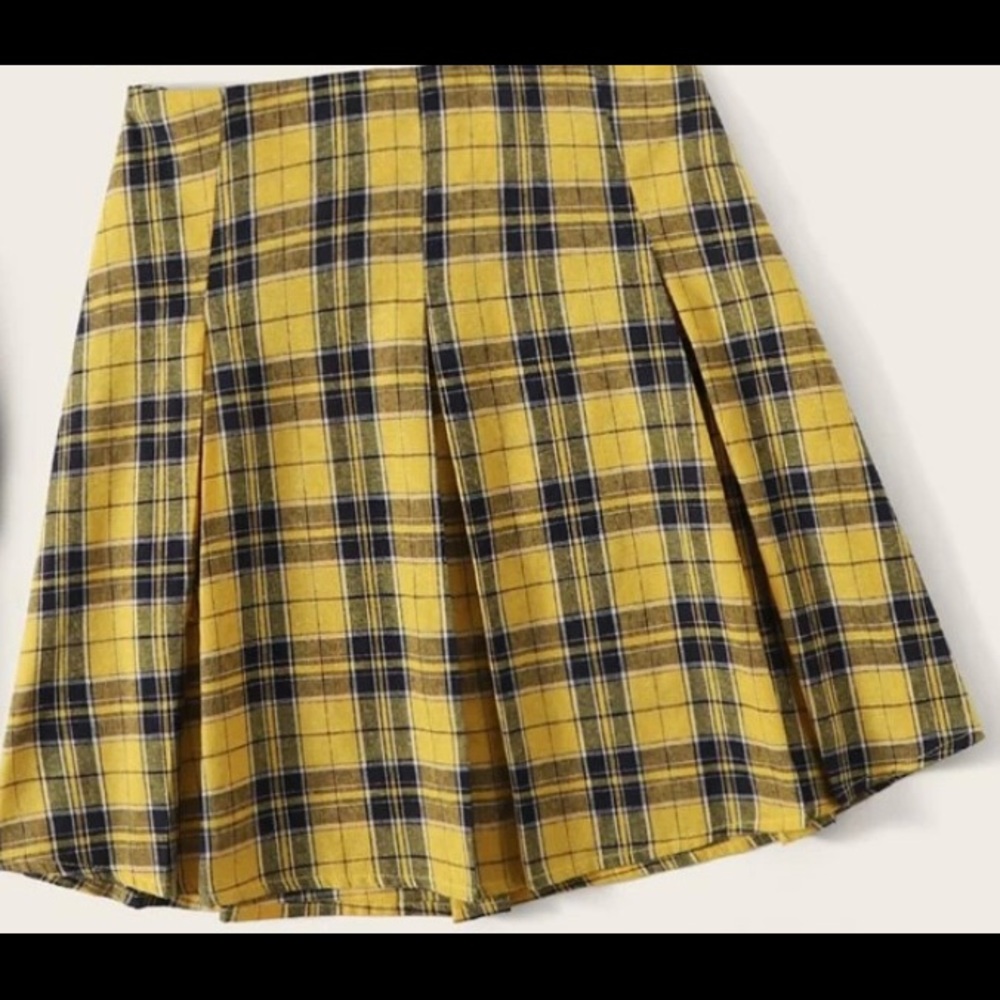 Plad skirt ( never Worn )